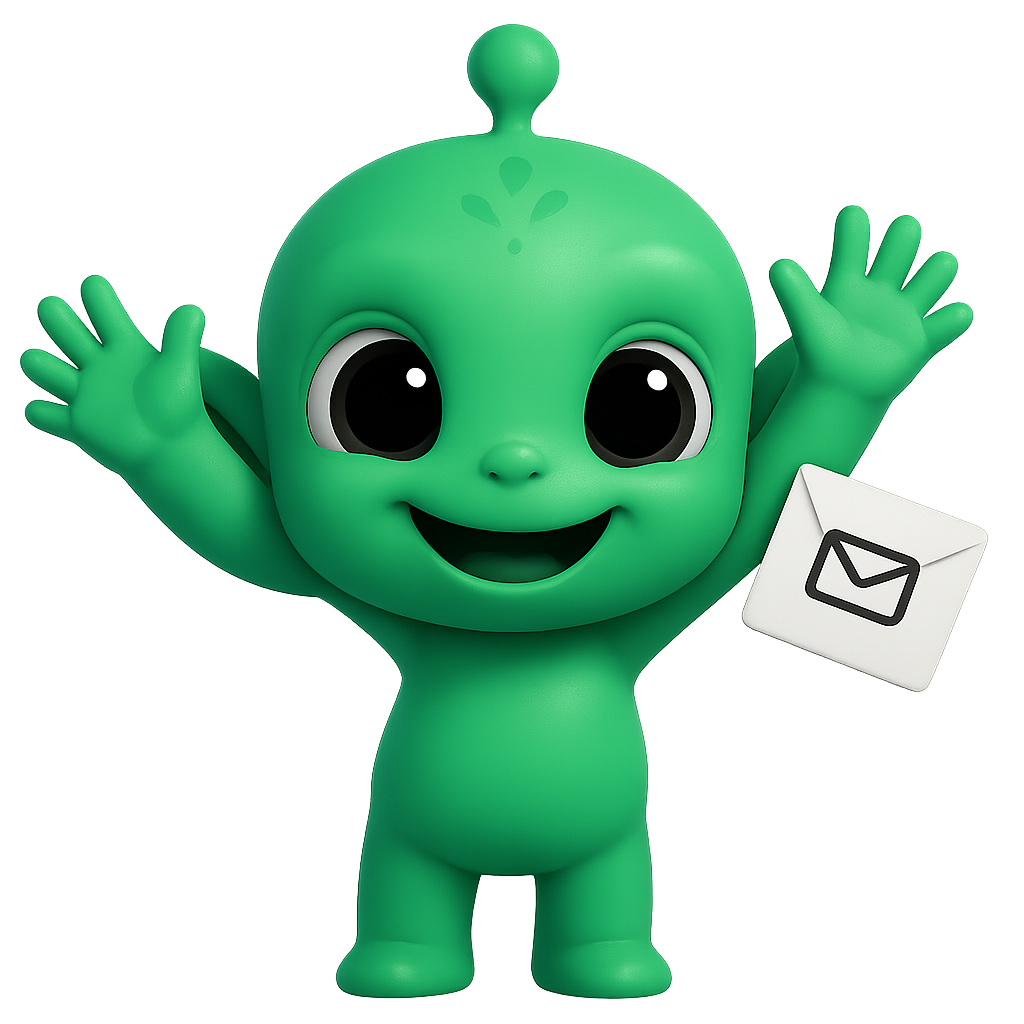 Contact greeting character