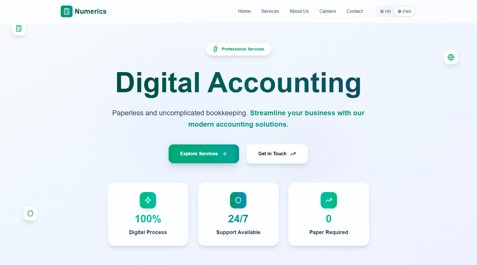 Numerics Accounting preview